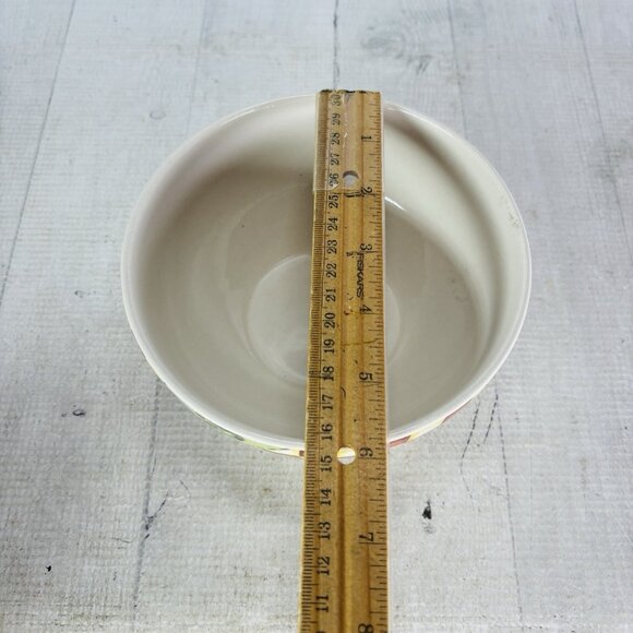 Thomson Pottery COUNTRY HOME Red White Check Farmhouse Soup Cereal Bowls Set 3 - Picture 9 of 16